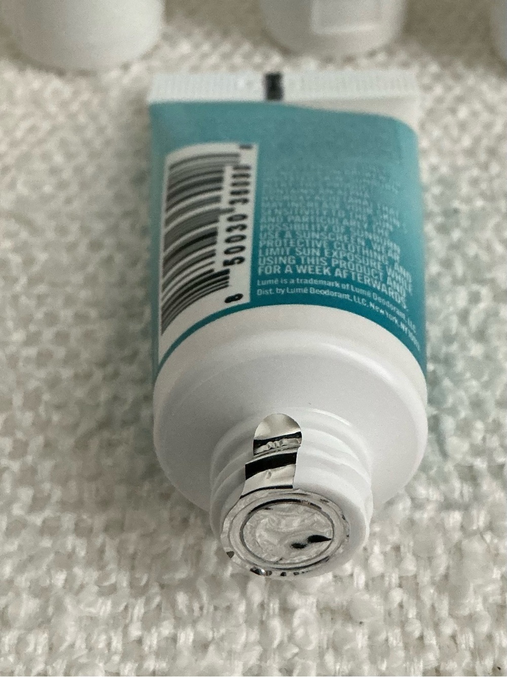 Lume Invisible Cream Whole Body Deodorant Travel Size - (Unscented) - Picture 3 of 3